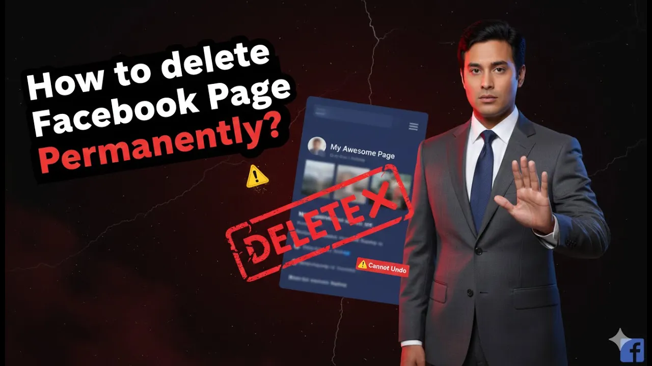 How to Delete a Facebook Page Permanently?