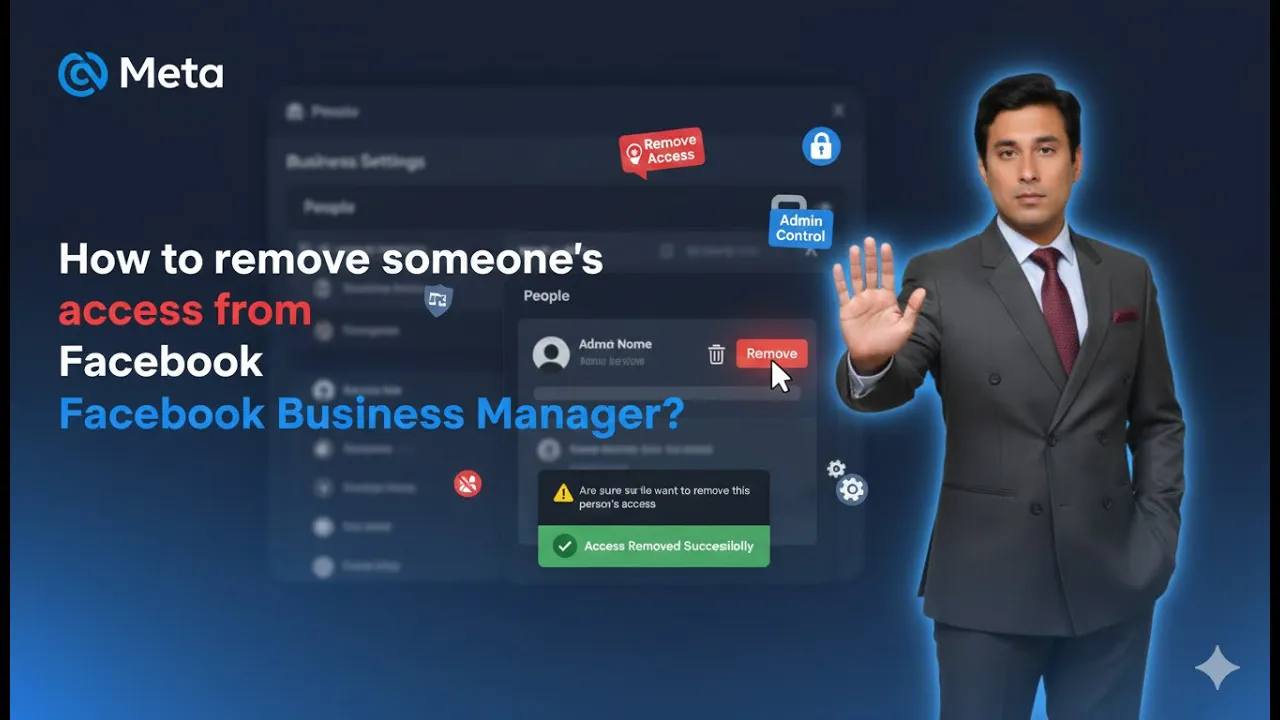 How to Remove someone’s access from Facebook Business Manager