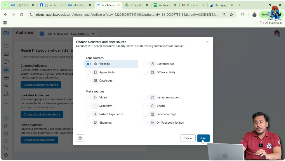 Create Custom Audiences