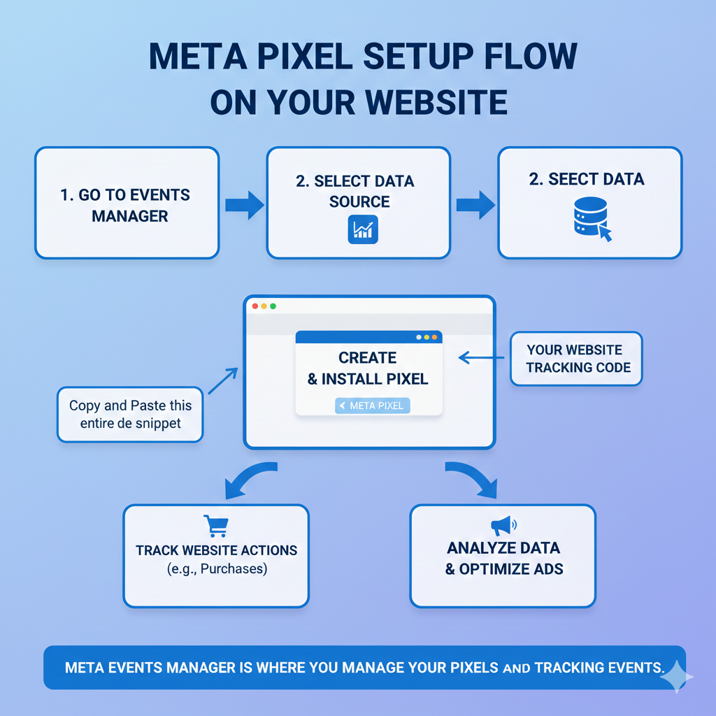 Create Meta Pixel in Events Manager
