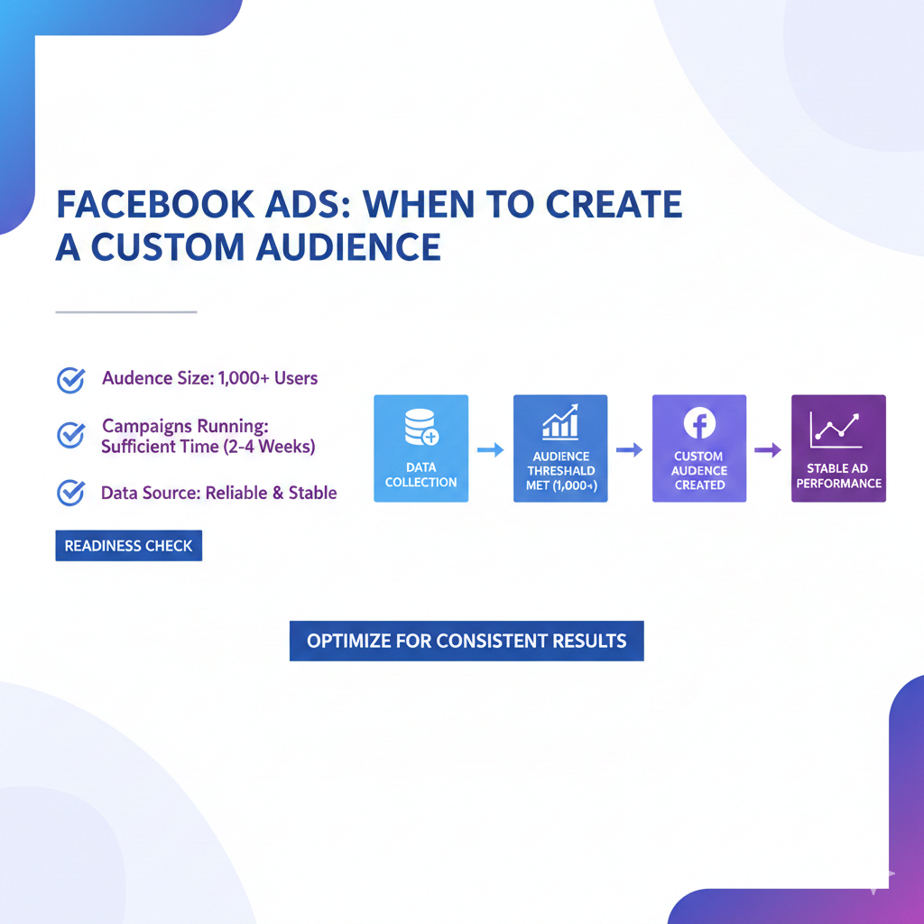 Decide the Right Moment to Create Custom Audience