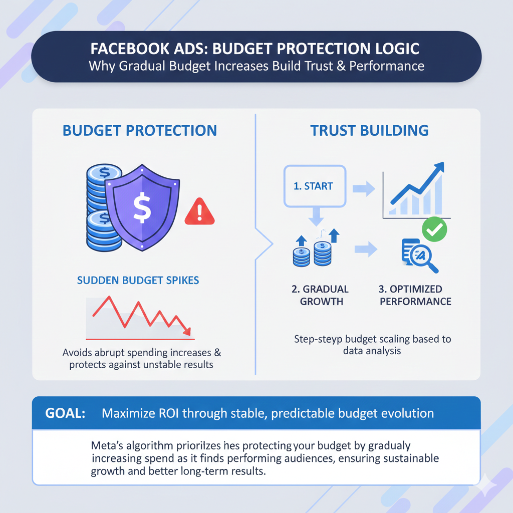 Why Facebook restricts sudden budget increase in ad campaigns