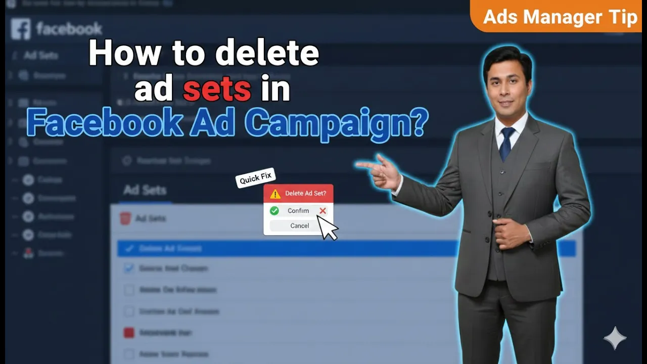 How to Delete Ad Sets in Meta Ads Campaign?