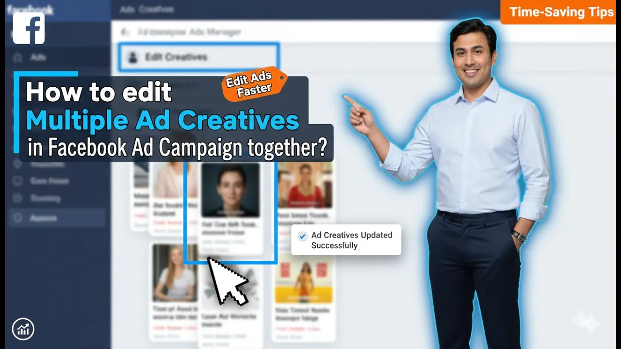 In this article we are ging to discuss about How to Edit Multiple Ad Creatives in a Meta Ad Campaign