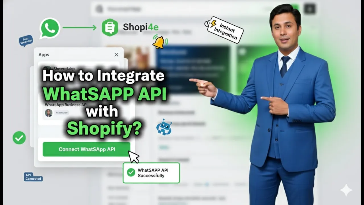 How to Integrate Whatsapp Business API with Shopify?