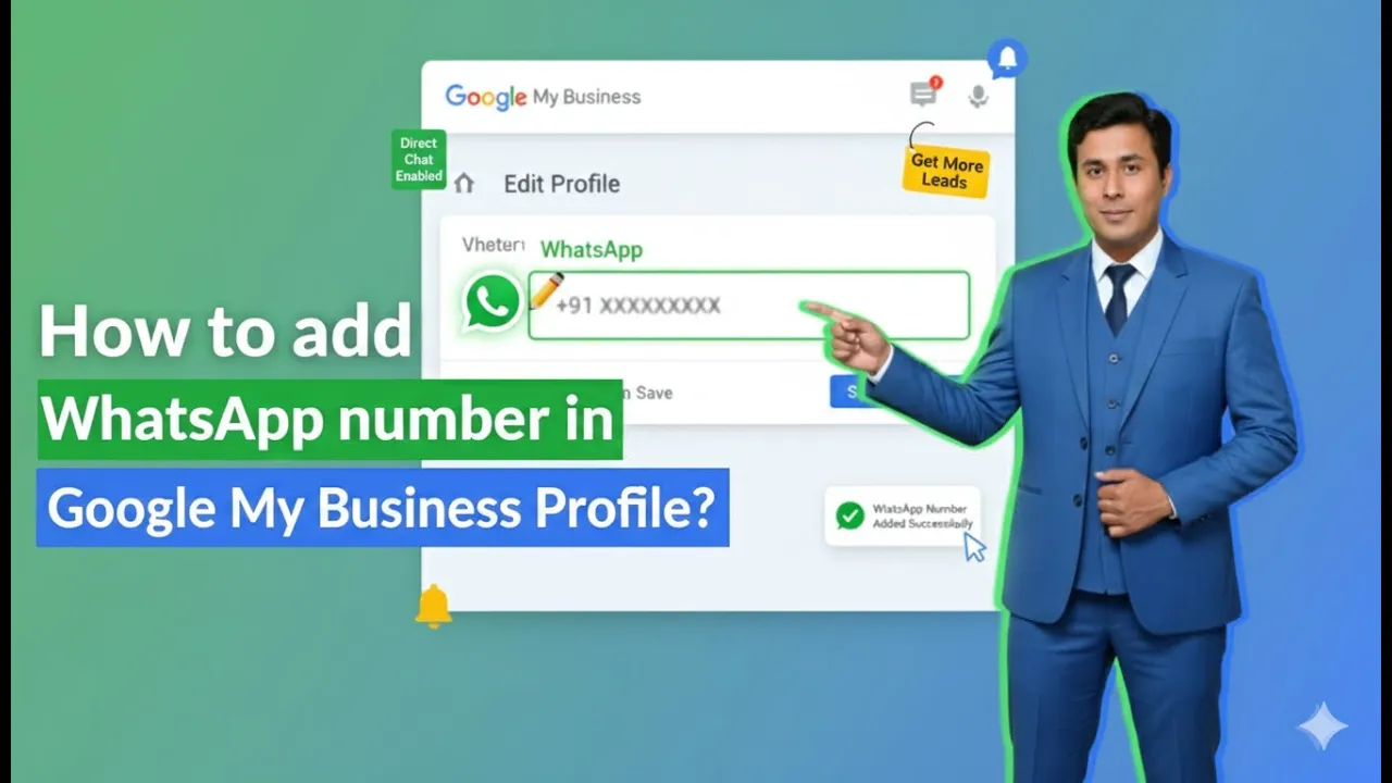 How to add WhatsApp number in Google My Business?