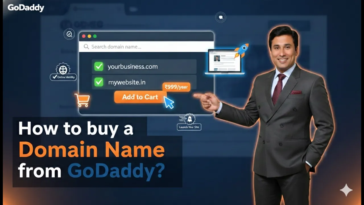 How to Buy a Domain Name from GoDaddy?