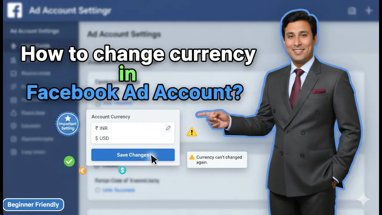 In this article we are going to discuss about How to change currency in Facebook Ad Account