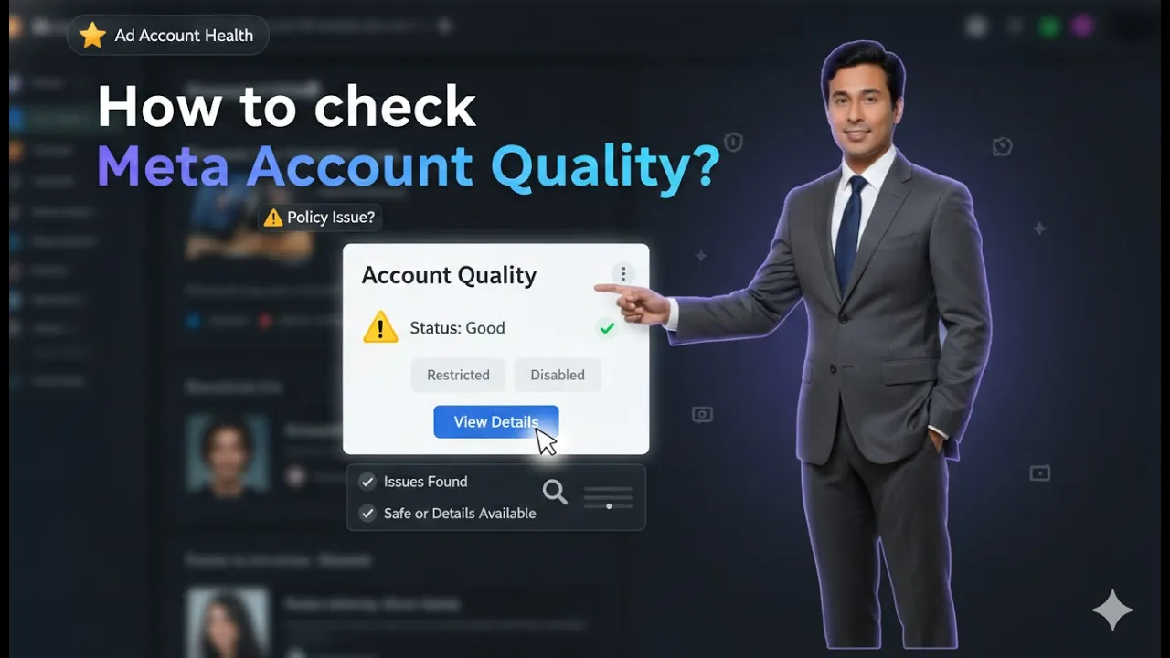 ⁠How to check Meta Account Quality?
