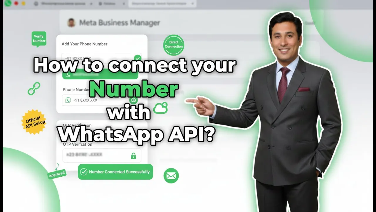 How to connect Phone Number with Whatsapp API?