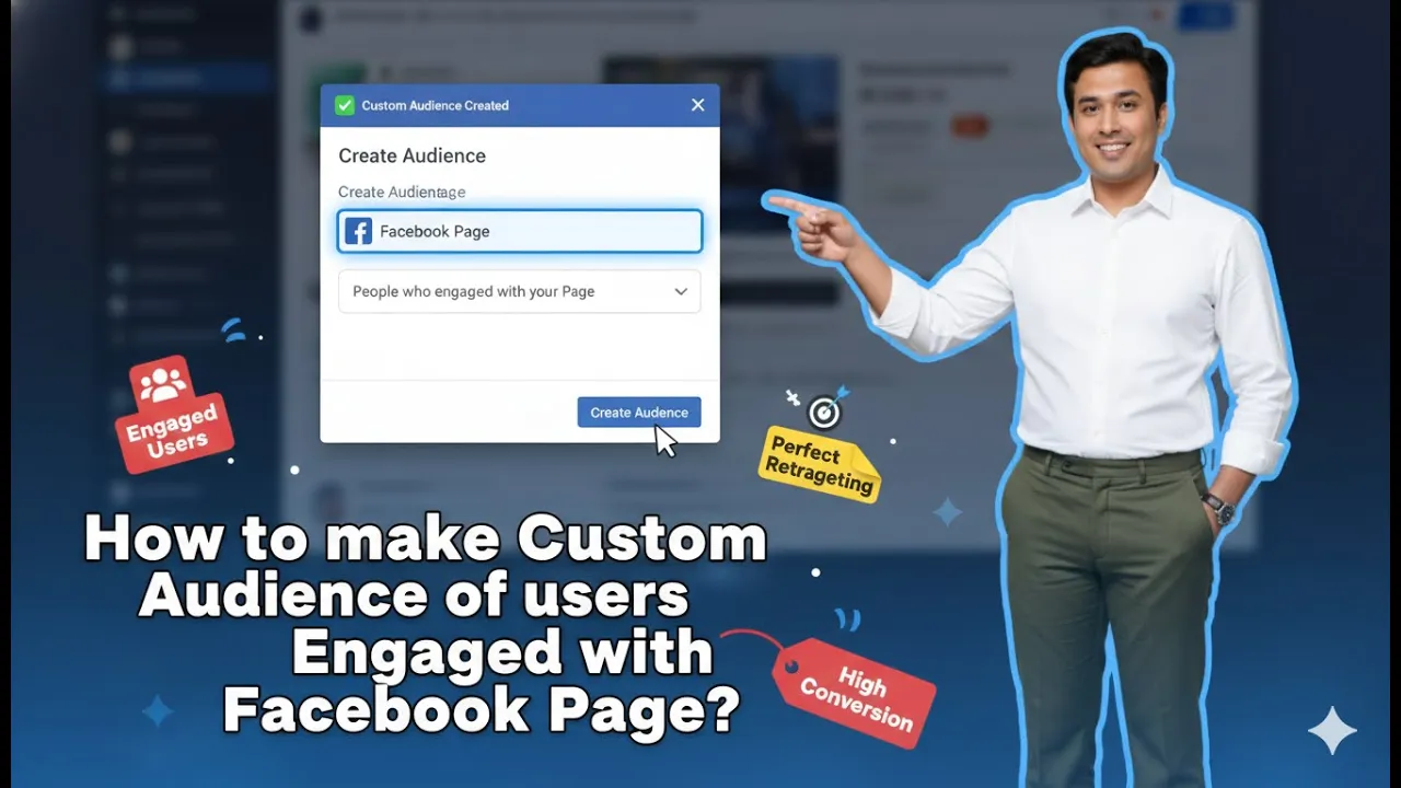 How to Create Custom Audience of Users Who Engaged With Facebook Page?