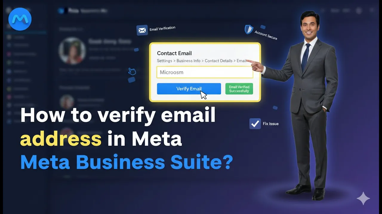 In this article we are going to discuss about How to verify email address in Meta Business Suite