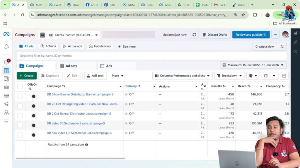 Open Meta Ads Manager
