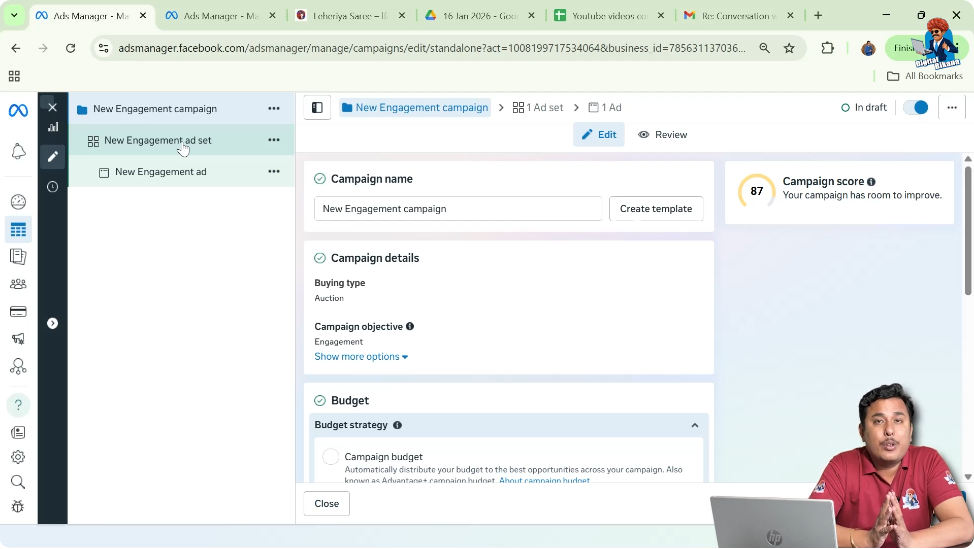 Open the Ad Set Level