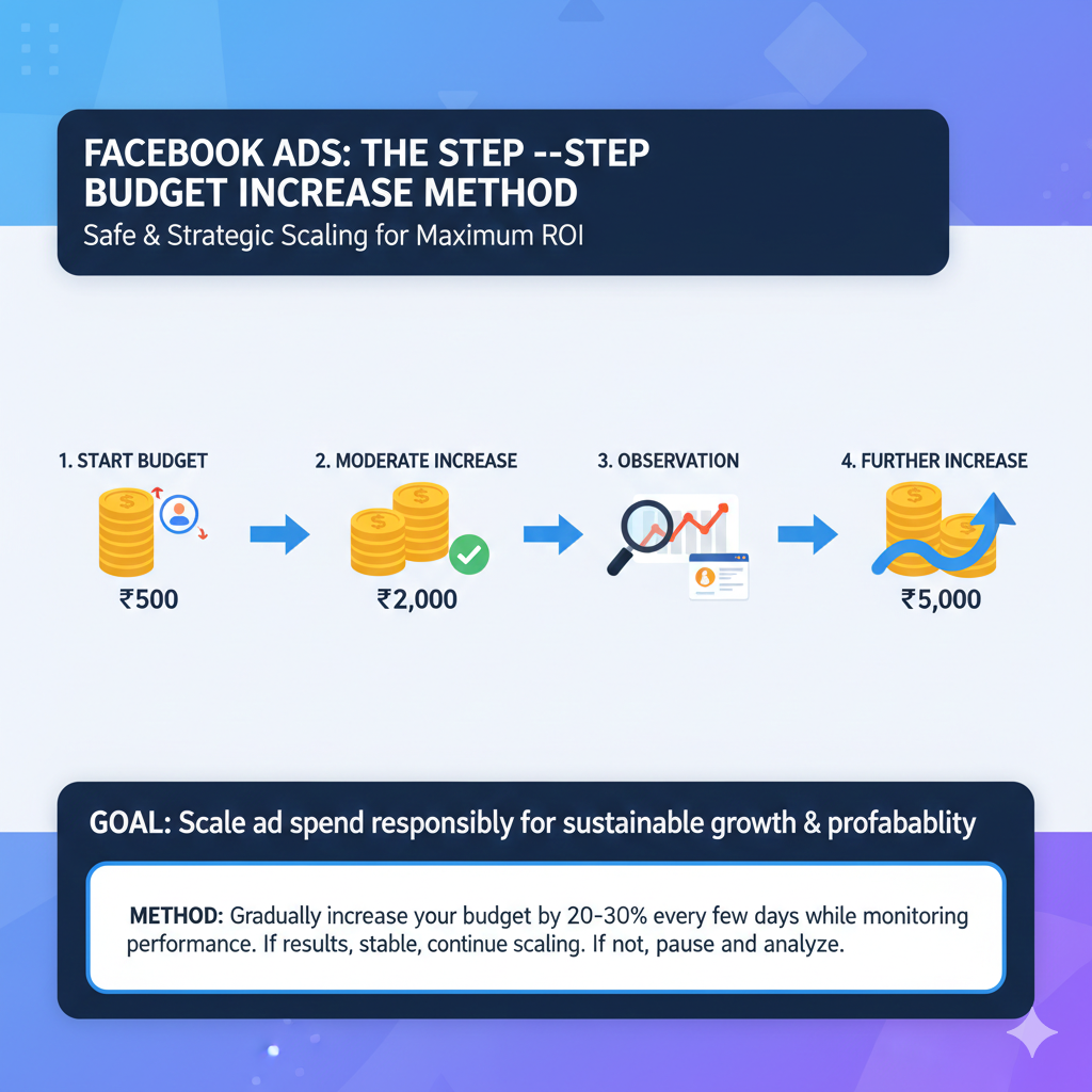 Step by step method to increase daily spend limit of Facebook Ads