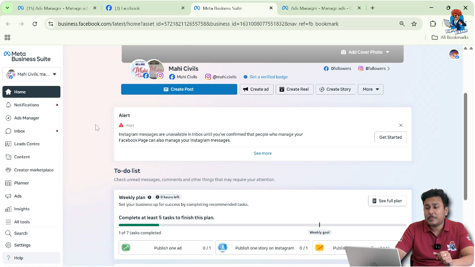 Overview of Meta Business Suite platform for managing Facebook and Instagram