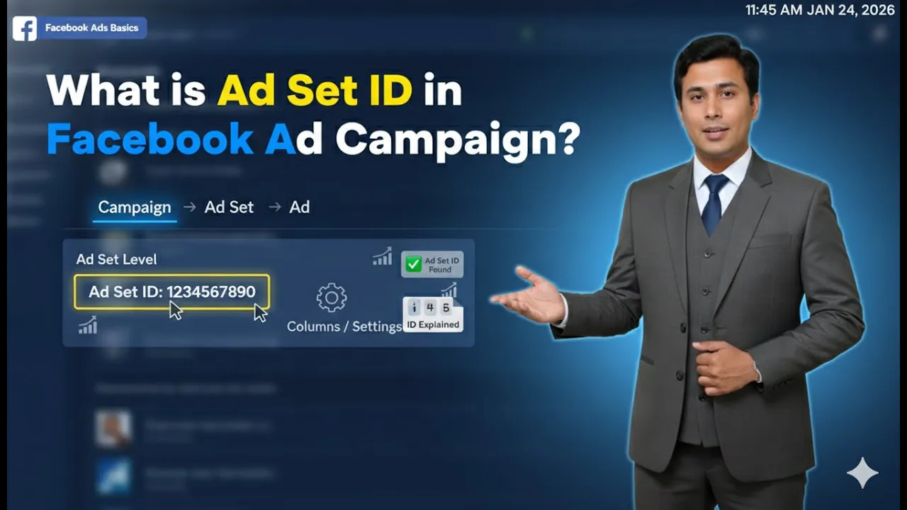 In this article we are going to discuss about What is Ad Set ID in Facebook Ad Campaign