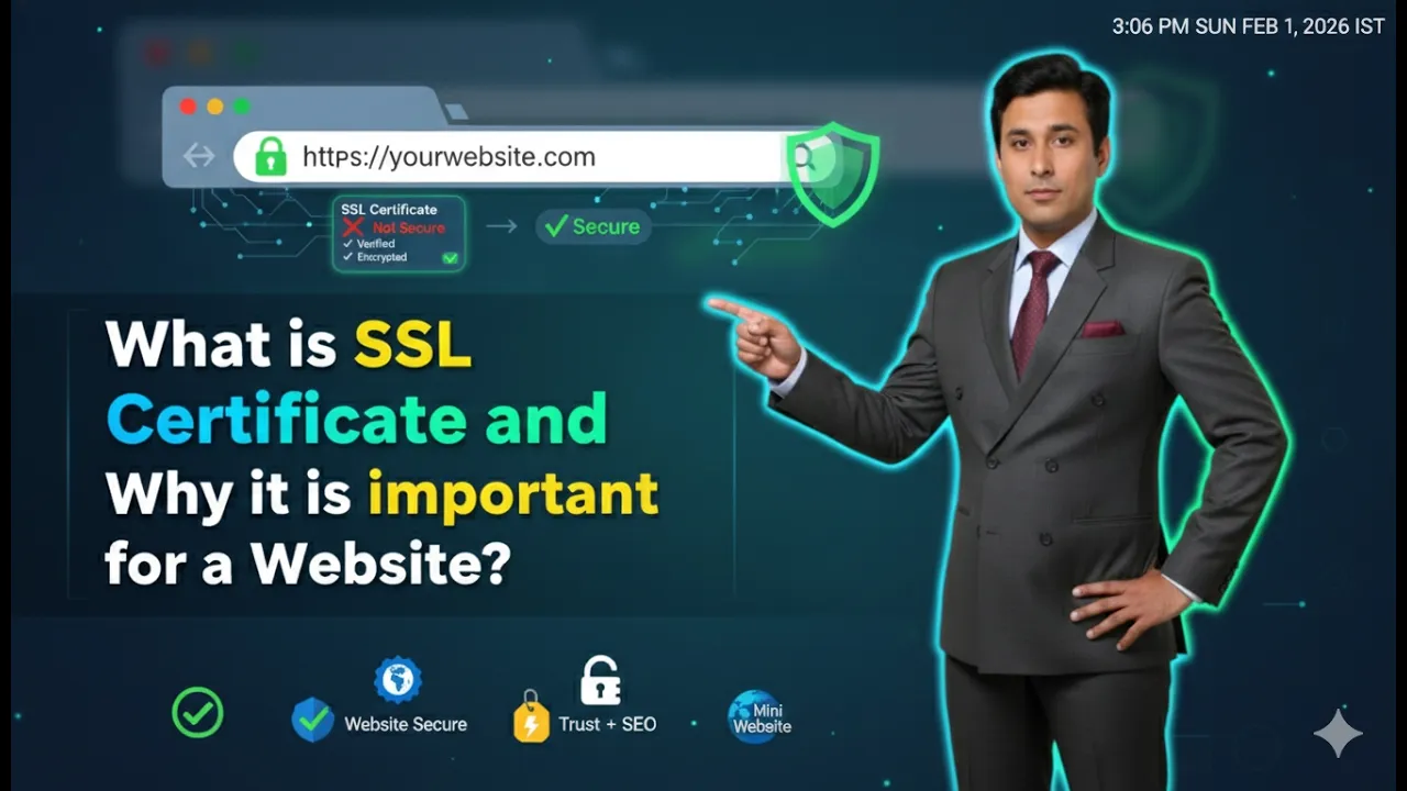 In this article we are going to discuss about What is SSL Certificate and Why it is important for a Website