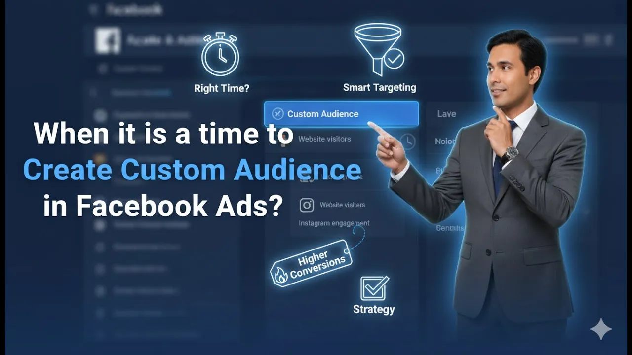 When is the Right Time to Create a Custom Audience in Facebook Ads?