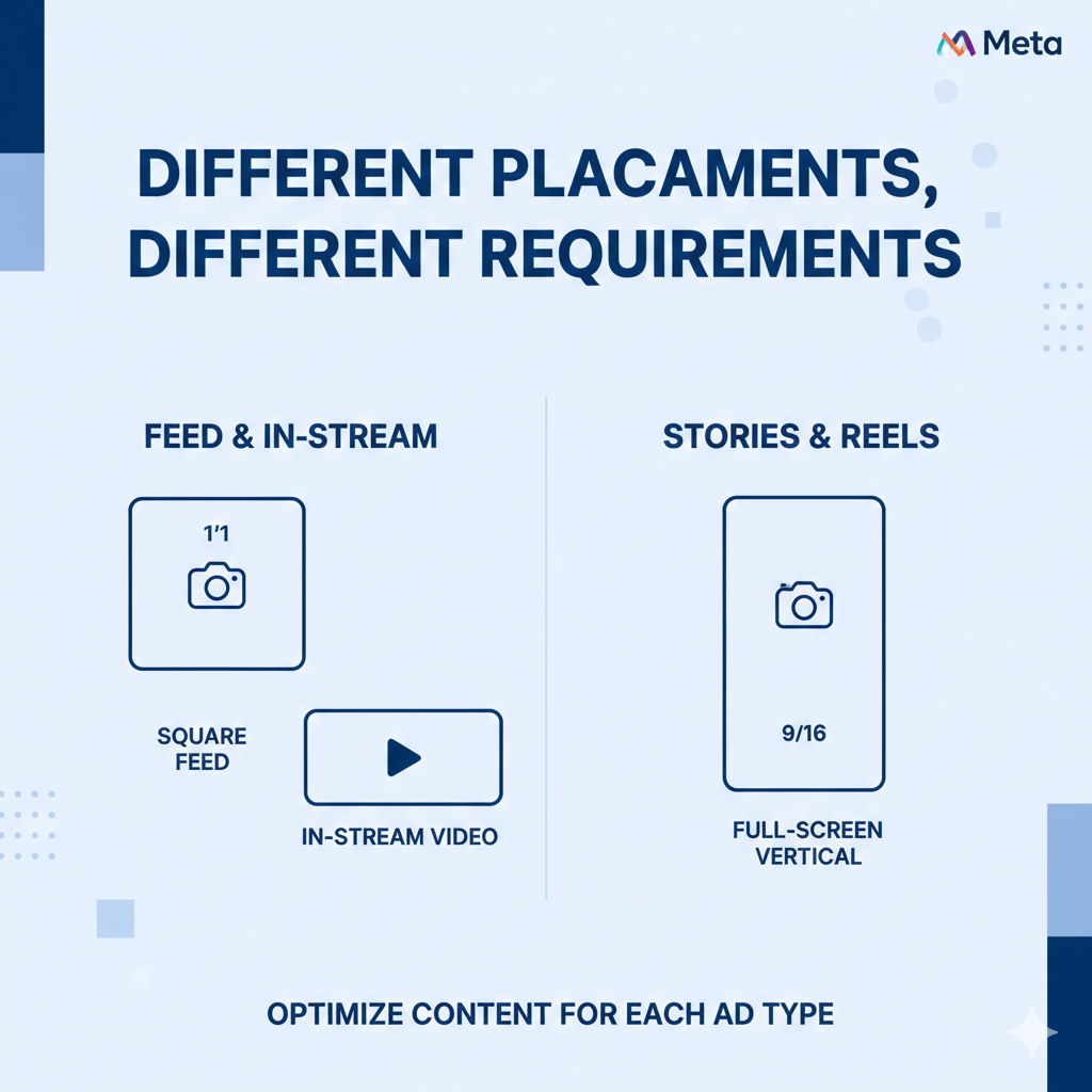 Why one ad size cannot fit all Facebook ad placements