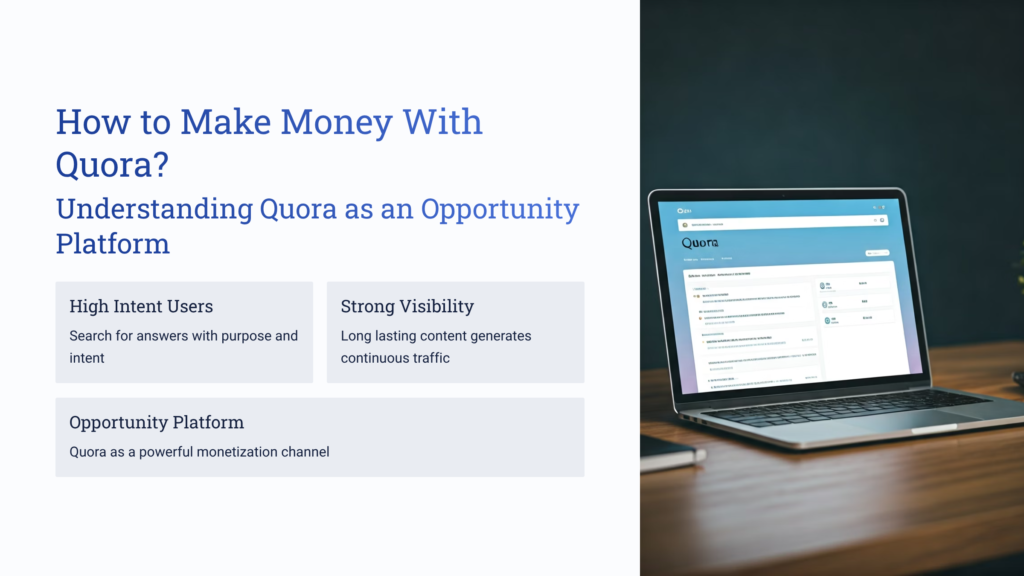 Understanding Quora as an Opportunity Platform