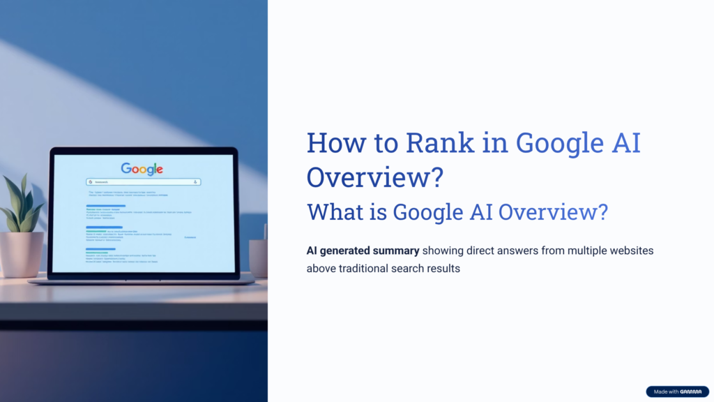 What is Google AI Overview
