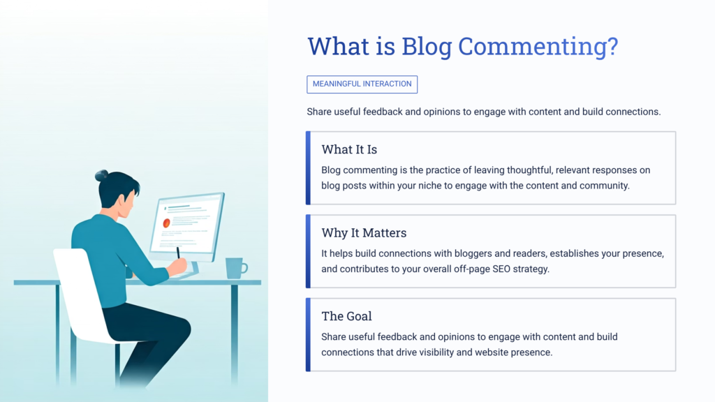 What is Blog Commenting