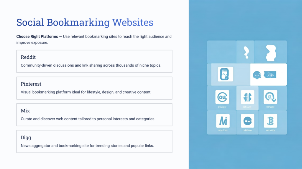 Social Bookmarking Websites