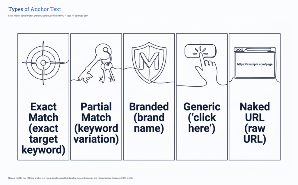 Types of Anchor Text