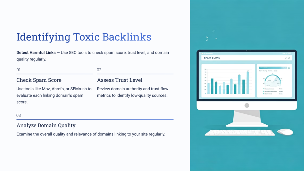 Identifying Toxic Backlinks