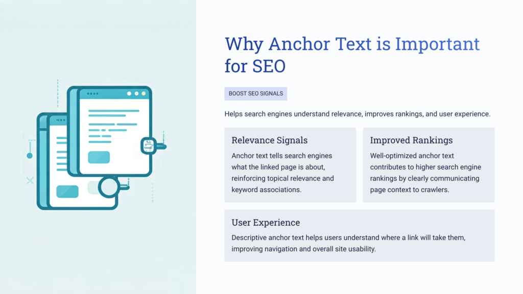 Why Anchor Text is Important for SEO
