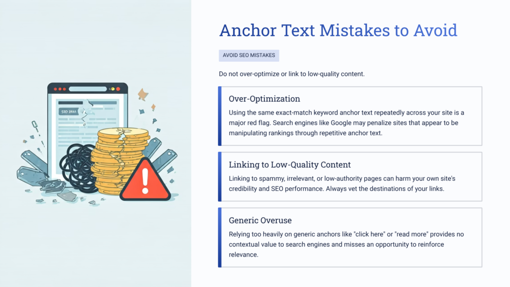 Anchor Text Mistakes to Avoid