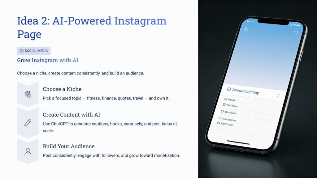 AI-Powered Instagram Page