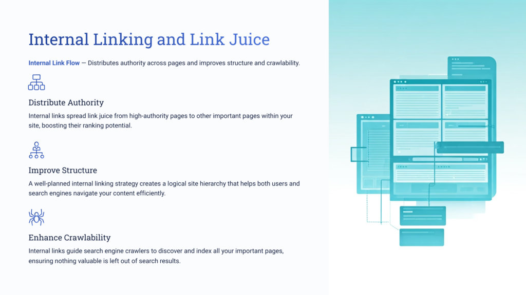 Internal Linking and Link Juice