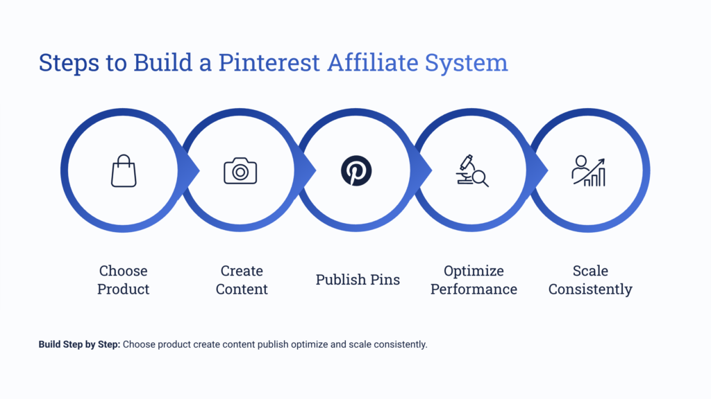 Steps to Build a Pinterest Affiliate System
