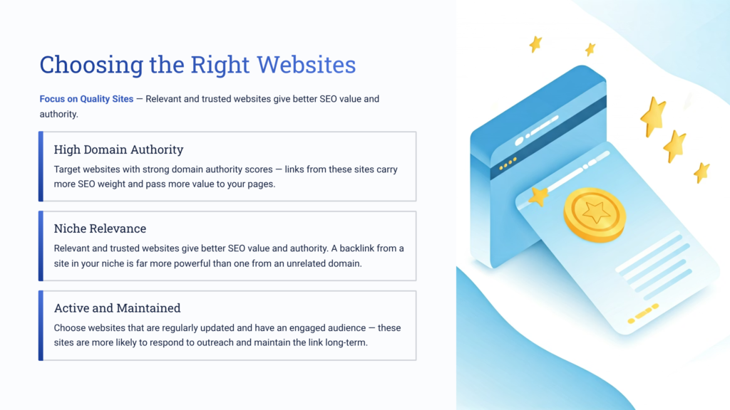 Choosing the Right Websites