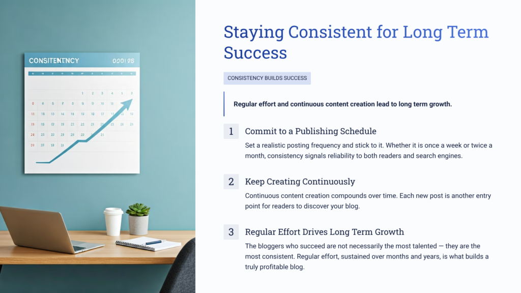 Staying Consistent for Long-Term Success