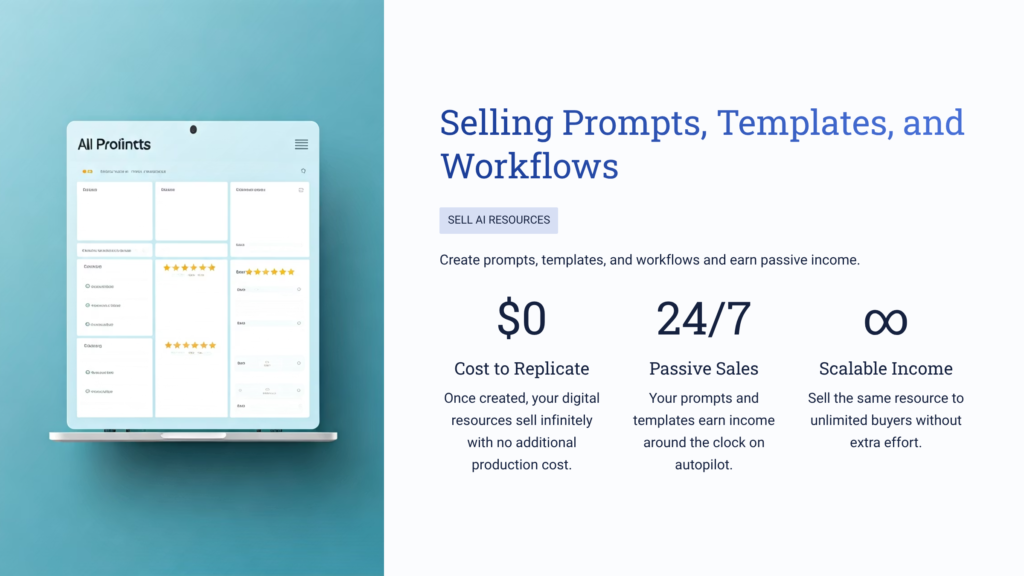 Selling Prompts, Templates, and Workflows