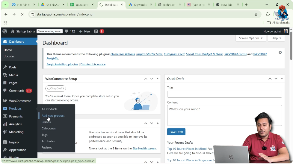 Accessing the WordPress Admin Dashboard