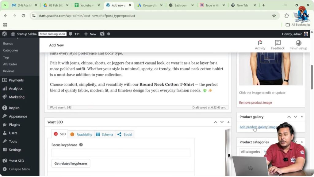 Add Product Gallery Images