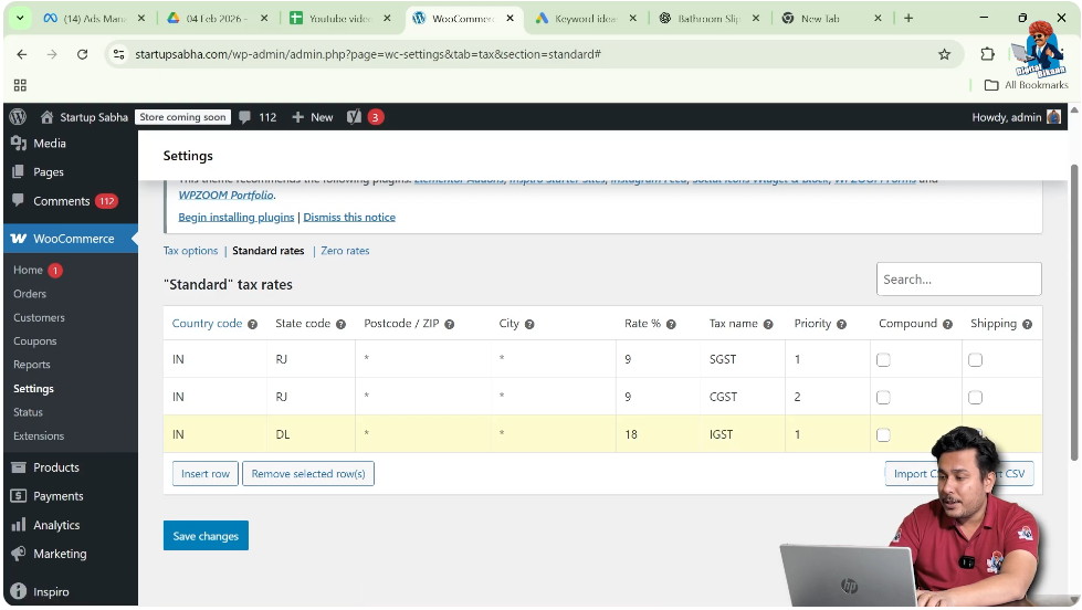 Adding IGST for Delhi