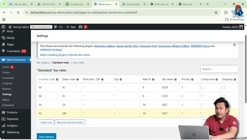 Adding IGST for Madhya Pradesh