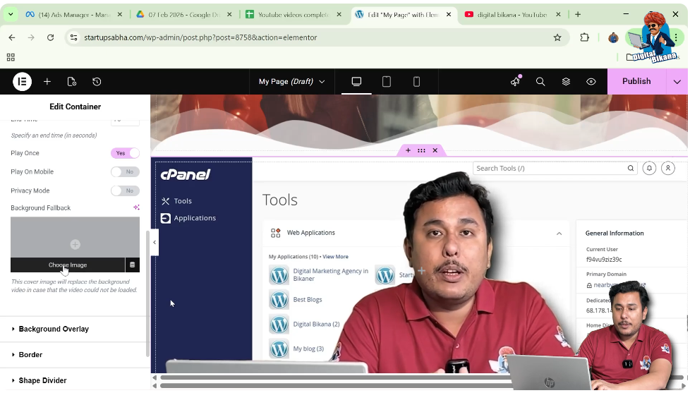 Adding a Background Fallback Image