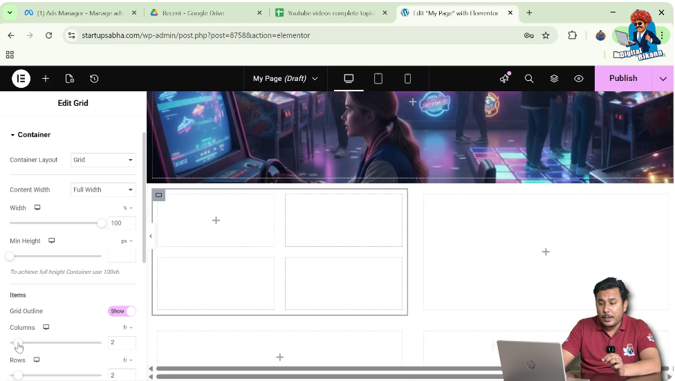 Adjust Columns and Rows