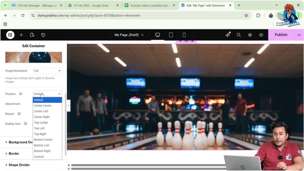 Adjust Image Position