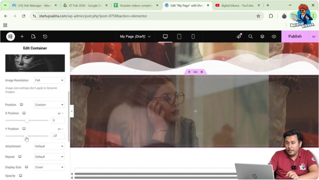 Adjust Position Values