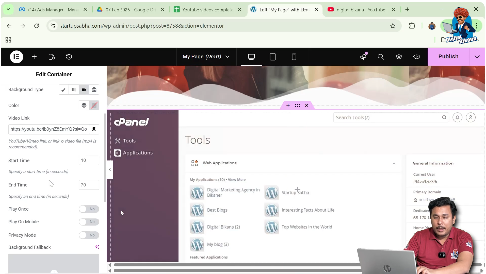 Adjusting Video End Time