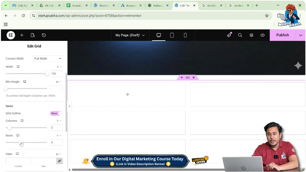 Changing the Number of Rows