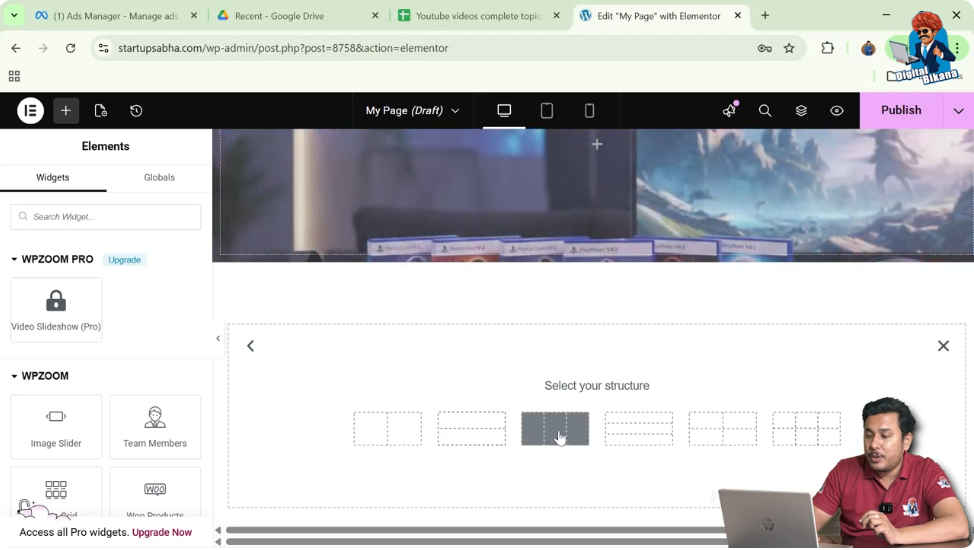 Choose Grid Structure