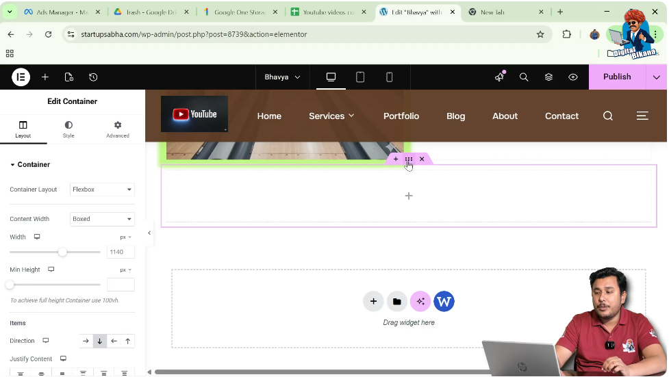 Click on Six-Dot Icon